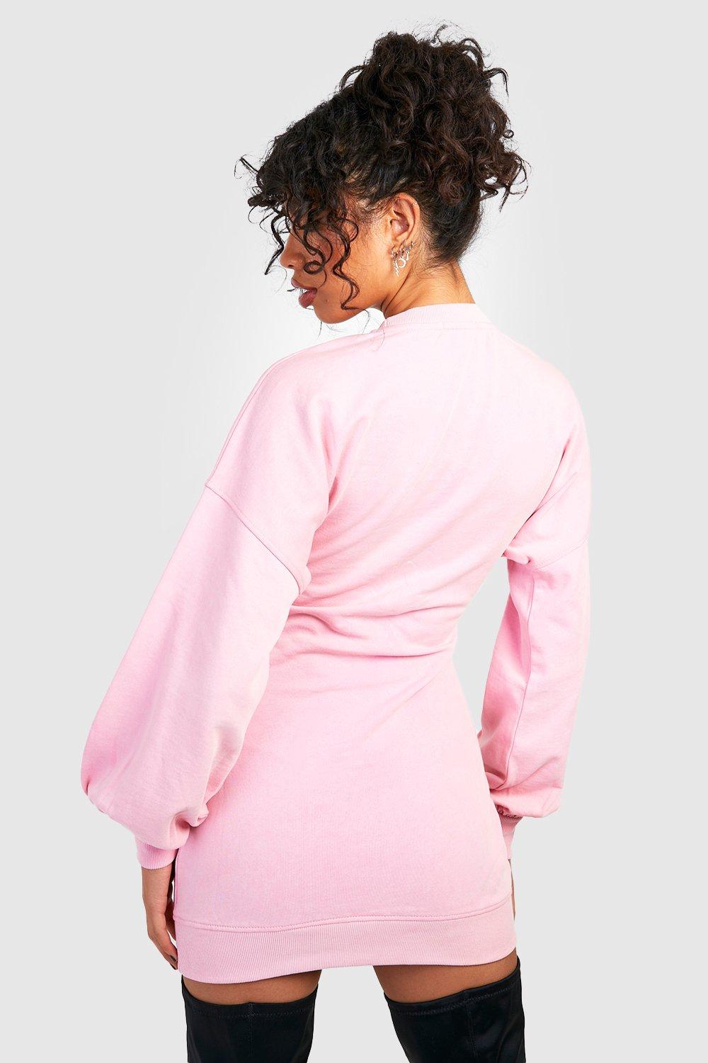 Hoodie dress online boohoo